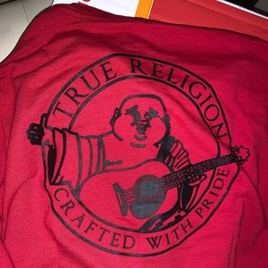 True Religion Red Hoodie